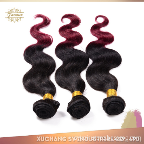 2015 Beauty Ombre Hair Extension Peruvian Ombre Hair Weaves SV Hair Products Peruvian Body Wave Hair